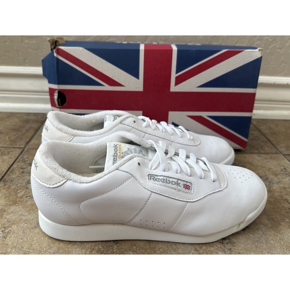 Vintage Reebok Women Princess Low Sneakers Size 9 1999 Damage Original box
